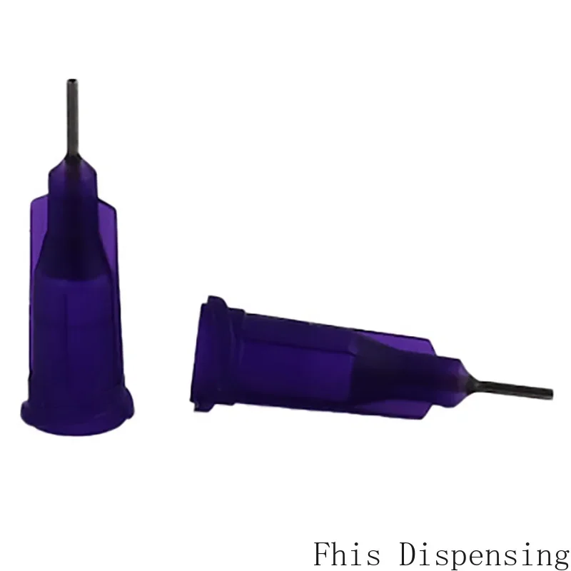 

21G 1/4 Inch W/ISO Standard Precision Passivated S.S Dispense Tip with PP Safetylok Hub Glue Dispensing Needle Pack of 1000