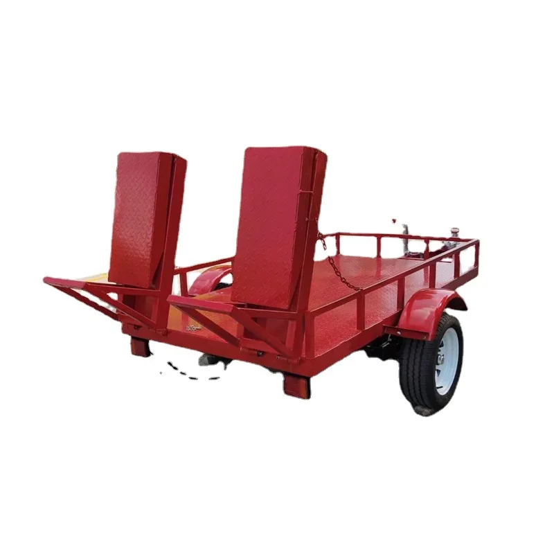 1 ton single-axis robot transporter Vehicle transporter 2500 * 1500 logistics trailer