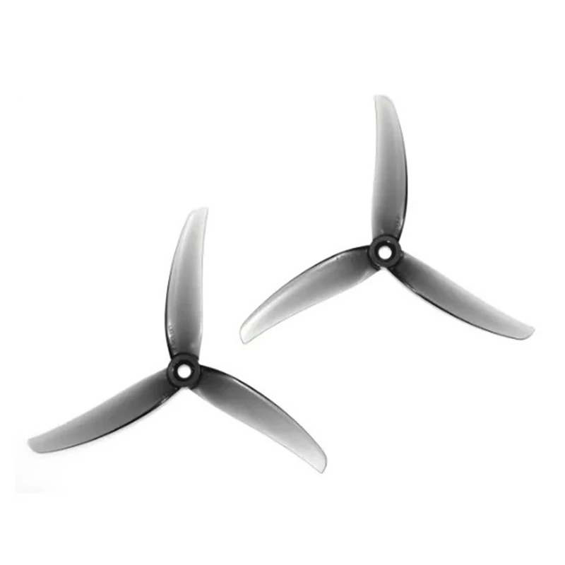 2Pairs 5Inch Propeller 4.9X3.3X3 3 Blade CCW+CW Propeller For RC FPV Drone DIY Parts