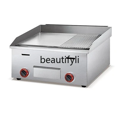 

Gas, Furnace Flat Grilling Furnace Pancake Fruit Baking Cold Noodle Furnace Source, TeppanyakiX