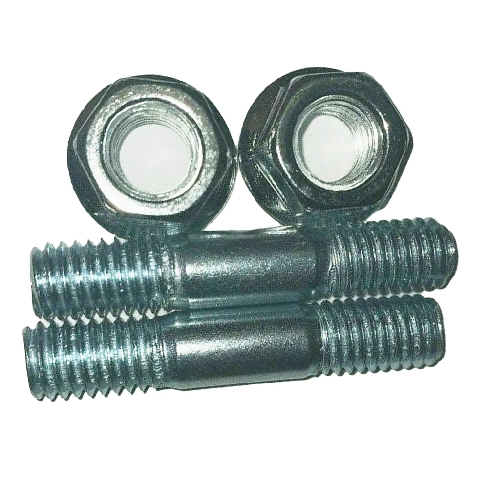 Chainsaw Bar Nuts Garden Medium Carbon Steel Outdoor Parts Yard /Bolts 4pcs Set 62cc Chain Saw Equipment Practical