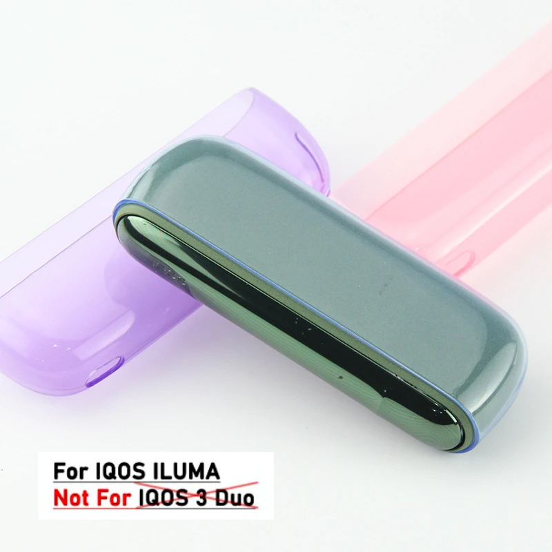 Soft Clear TPU Case for IQOS ILUMA 4 Cases Cover Shell Holder Pouch Storage Bag Protection Replaceable Accessories