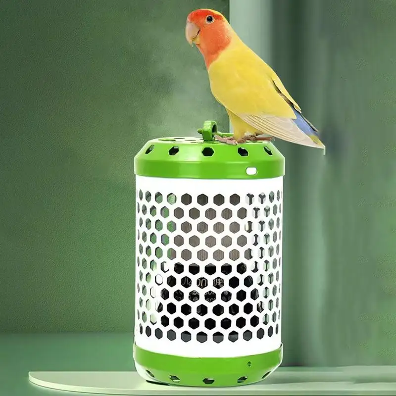 Heat Lamp Protector Cage Anti-Scald Heating Lamp Holder Cage Accessories Bird Supplies Mesh Cage For Parakeets Chickens Parrots