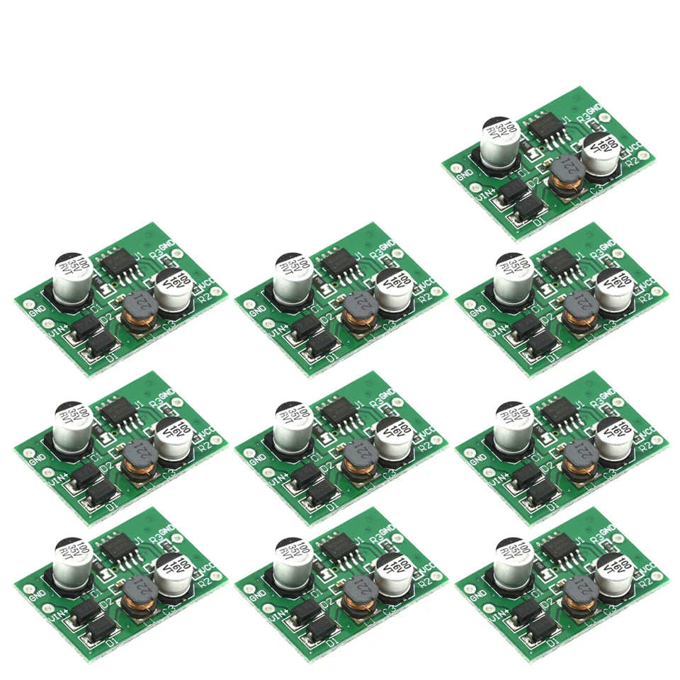 1/5/10pcs MC34063 DC-DC Power Supply Buck Module 5V Voltage Regulator Module Power Board Voltage Module