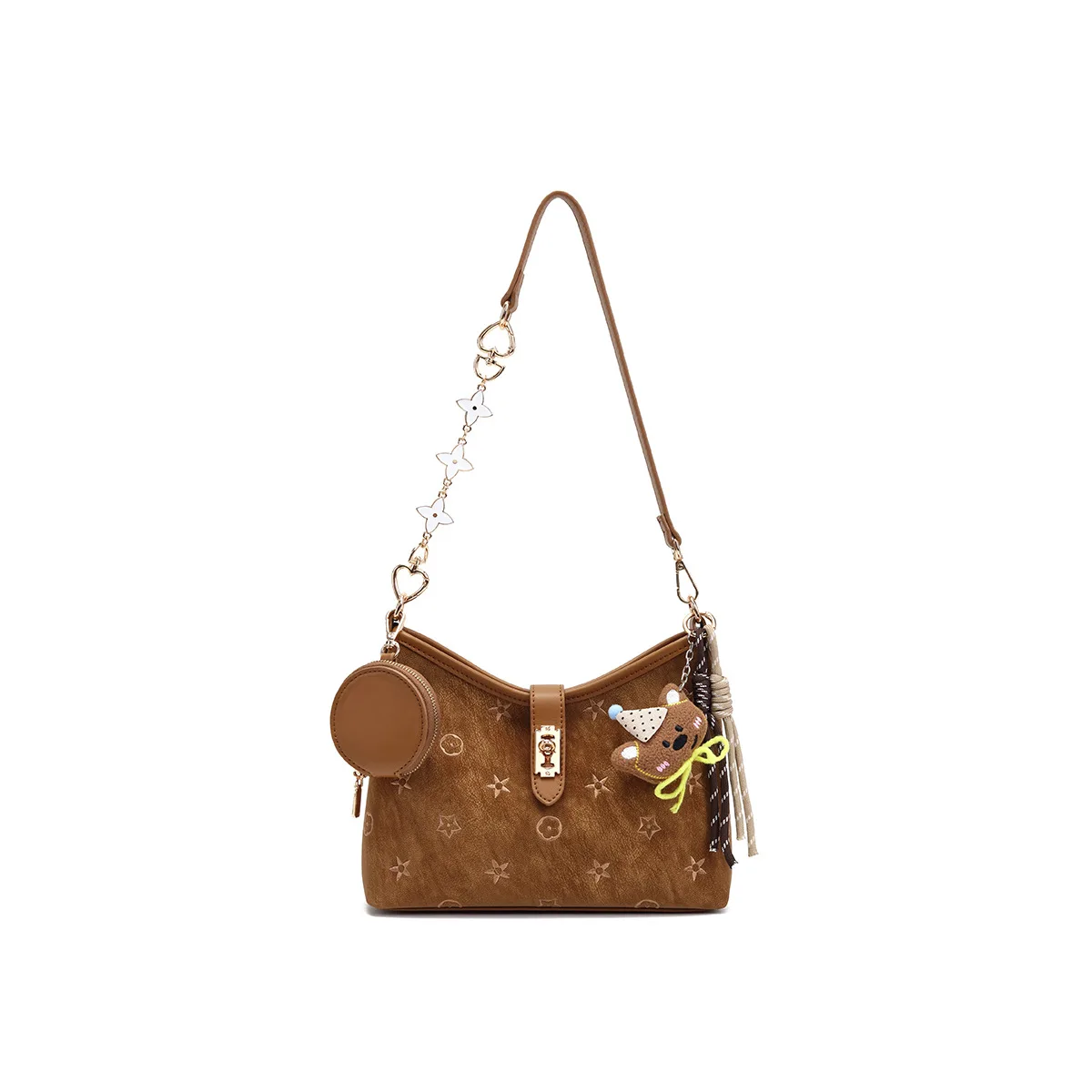 

Diaper Bag High-End Minimalist Unique Leisure Leather Crossbody Handbag Women Fashionable Trendy Letter Logo Clutch
