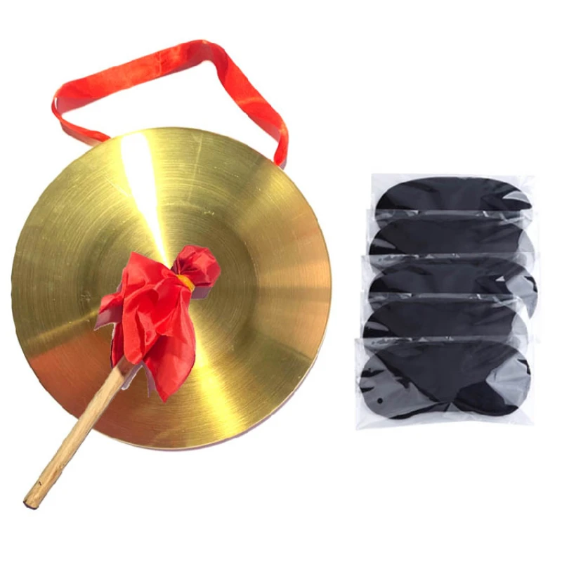 Blindfolded Gong Parent-Child Game Activity Props