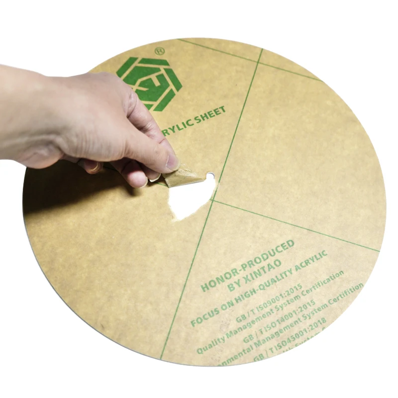 Hot Sale 12\'\' Acrylic Slip Mat for Phonograph Turntable Vinyl 3MM Anti-static LP Mat 12 inch Acrylic Pad Improve sound quality
