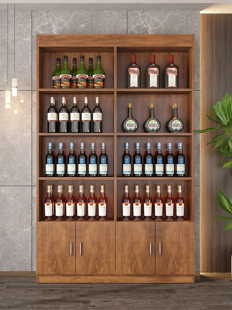 Présentoir de produits Compteur d'exposition d'échantillons Armoire à thé