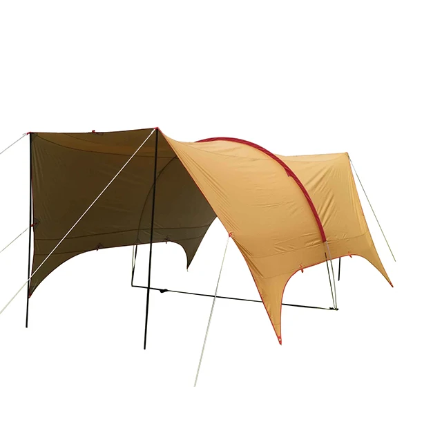 

Tarp Shelter Tent Easy to Set up Portable Picnic Shadow Large Tarp Outdoor Camping Tent Fly Sheet