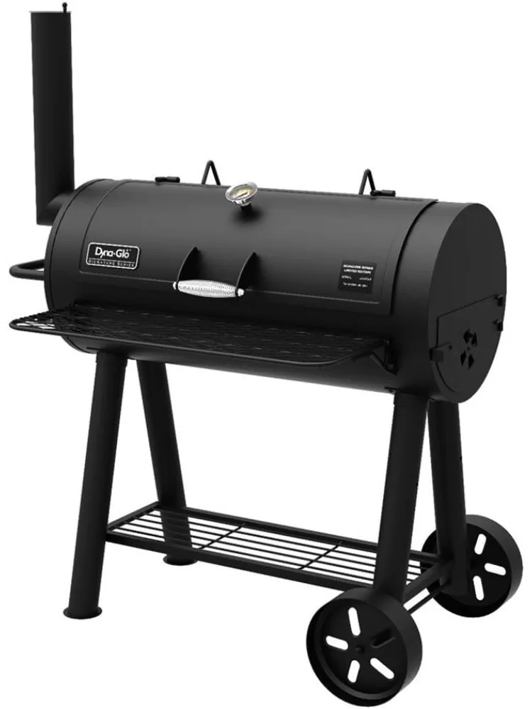 Signature Series DGSS675CB-D Heavy-Duty Barrel Charcoal Grill