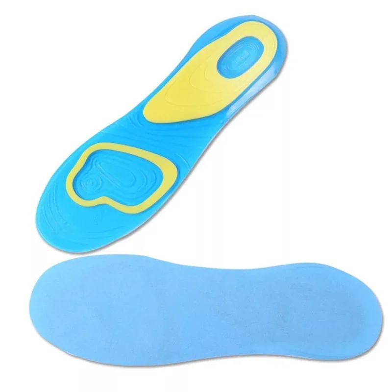 Semelles intérieures de chaussures de Sport souples en Gel antidérapant en Silicone, semelle intérieure de massage, soins orthopédiques des pieds, semelles de chaussures, coussinets d'absorption des chocs