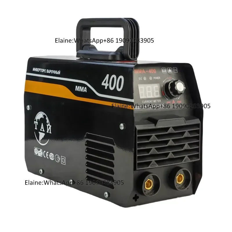 Mini Arc/MMA for Home Use Portable Welders MMA 400 2.5mm 3.2mm Electrode DC Inverter Welding Machine With Digital Display