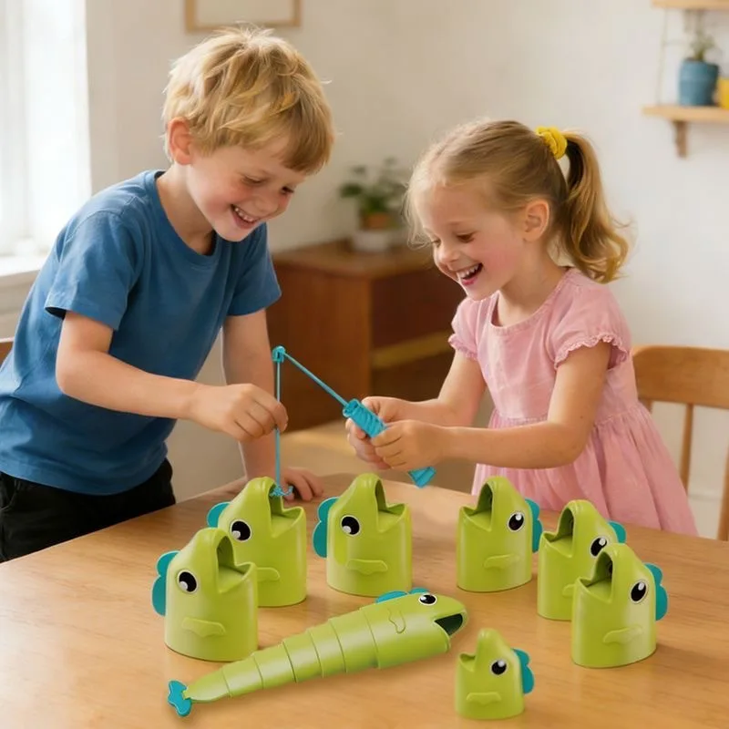 Angeln-Master-Brettspiel, Angel-Kampfspiel, ausziehbares Tischspielzeug für Kinder, Familien, interaktives Geschicklichkeitswettbewerbsspiel