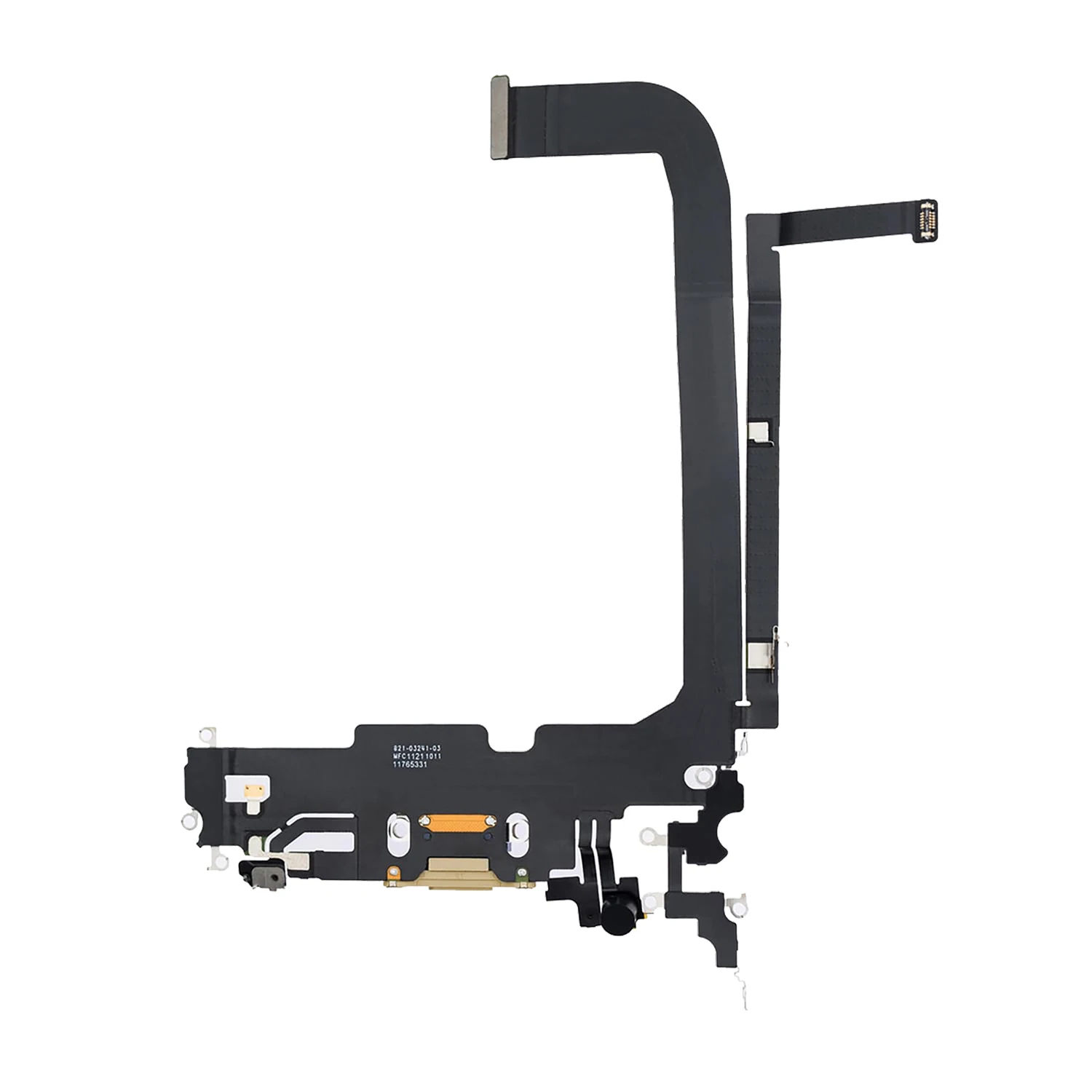 Charging Port Flex Cable for iPhone 13 Pro Max (A2484, A2641, A2643, A2644, A2645), Without Repair Assembly
