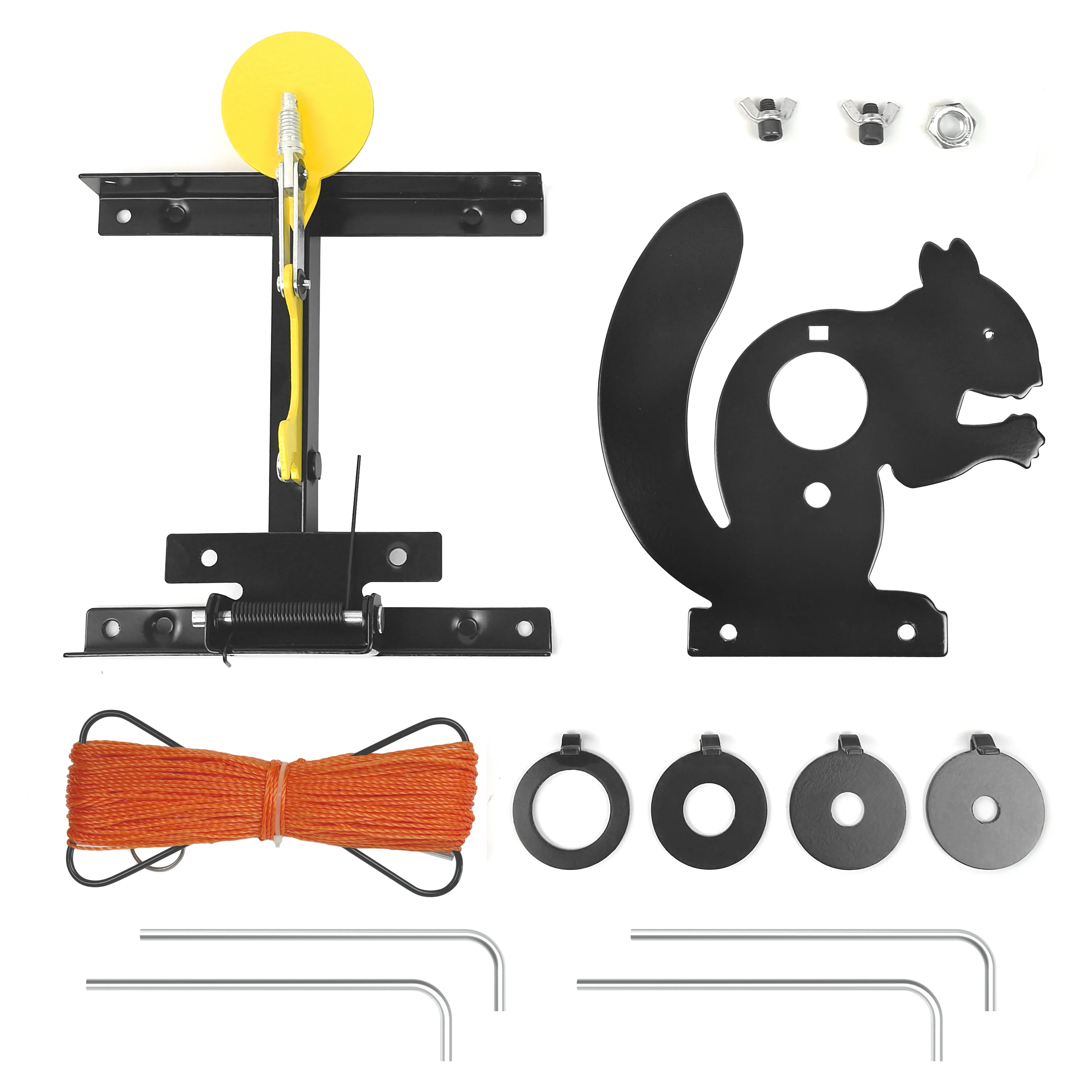 Squirrel Field Target for Air Rifle, BB Pellet Gun Targets Shooting Practice