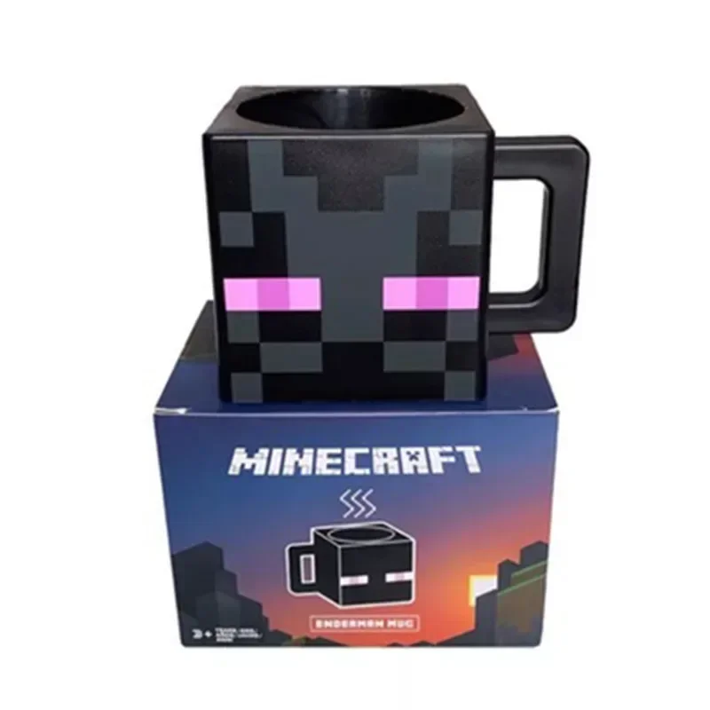 230ml Minecraft 3D Mug Capacity TNT Coolie Fear Block Grassland Pink Pig and Horse Minecraft Alex Mug Novelty Mug Coffee Mug Toy