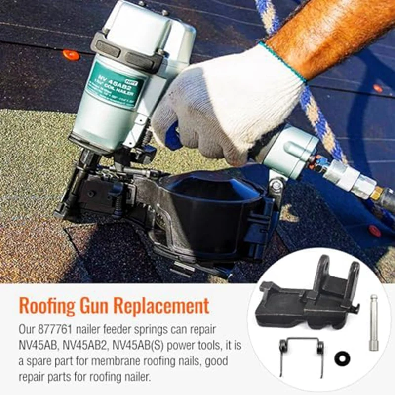 877-761 Подающая пружина 877-825 подающий вал 877826 вал кольцевая шайба черный металл для NV45AA NV45AB NV45AB2 NV45AB2