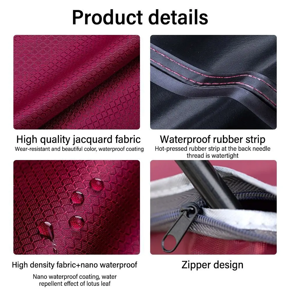 غطاء لوحة القيادة العالمي للدراجات النارية ، اكسسوارات رئيس Electricbike ، الحماية من الشمس ، قماش أكسفورد ، لوحة المطر ، مقاوم للماء