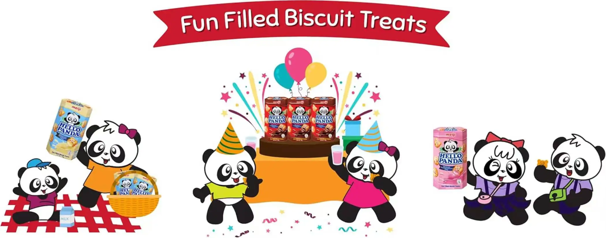 Meiji، Bear - بسكويت على شكل (نكهة الشوكولاتة المزدوجة)، عبوة من 10 قطع، 50 جرام لكل علبة