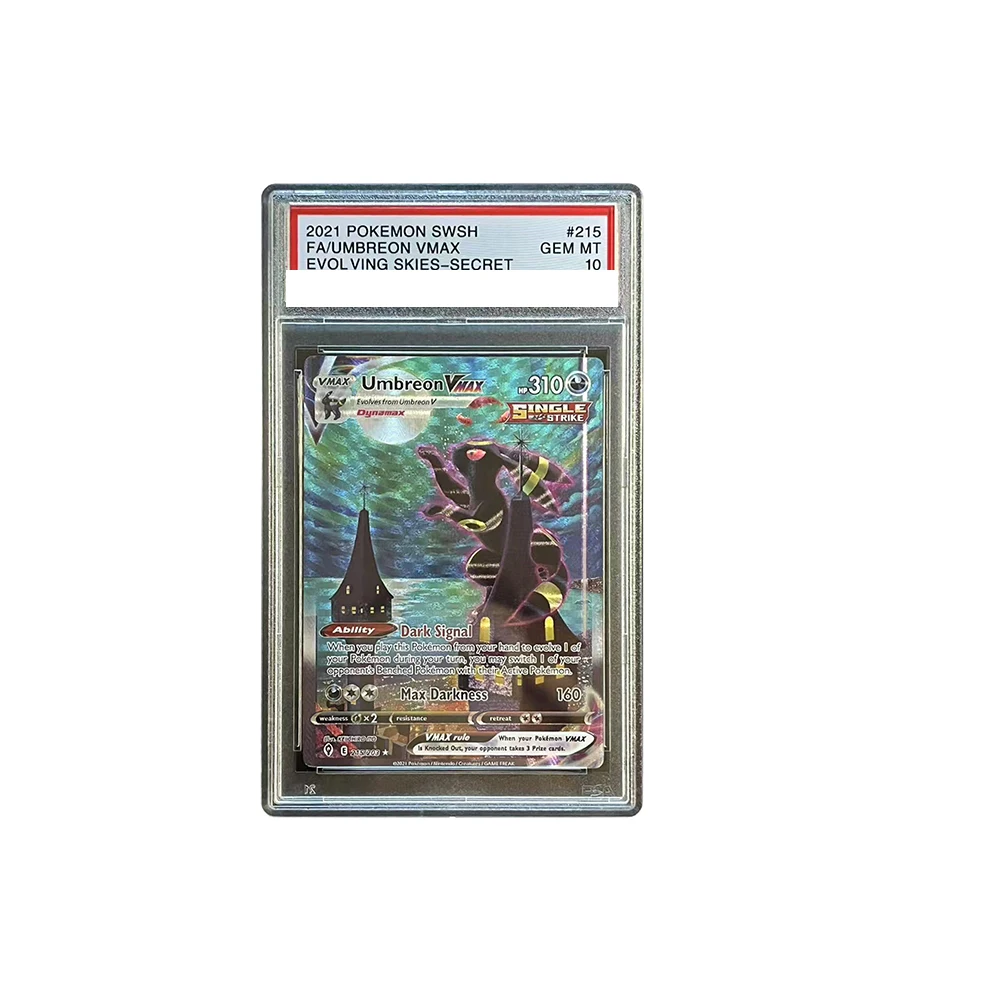 لتقوم بها بنفسك البوكيمون أنيمي بطاقة Gengar أيونو Lillie Umbreon ETHAN EEVEE 10 نقاط تصنيف بطاقة أنيمي بطاقة الألعاب هدية لعبة