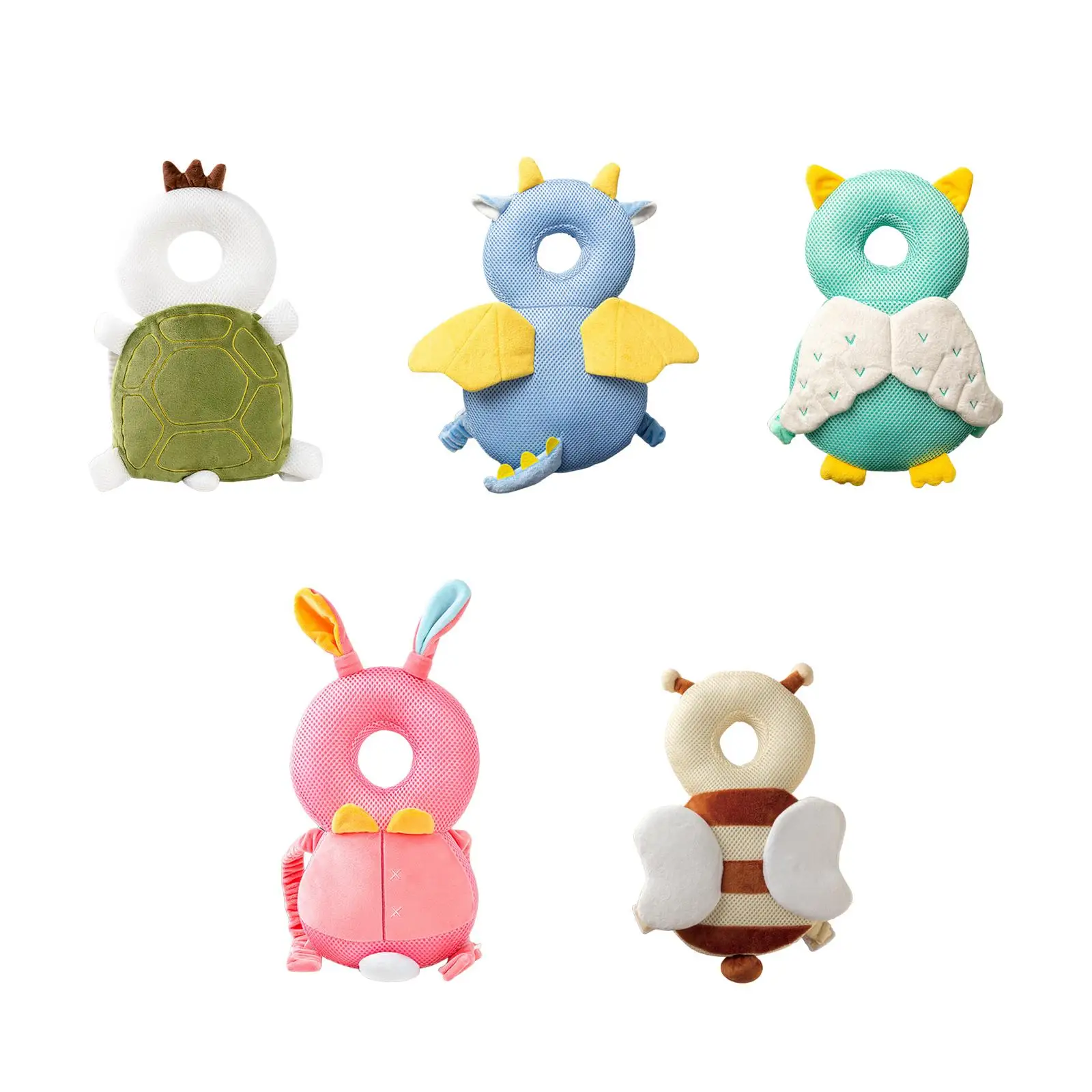 وسادة ظهر للأطفال لحماية الطفل من أجل تعلم الزحف