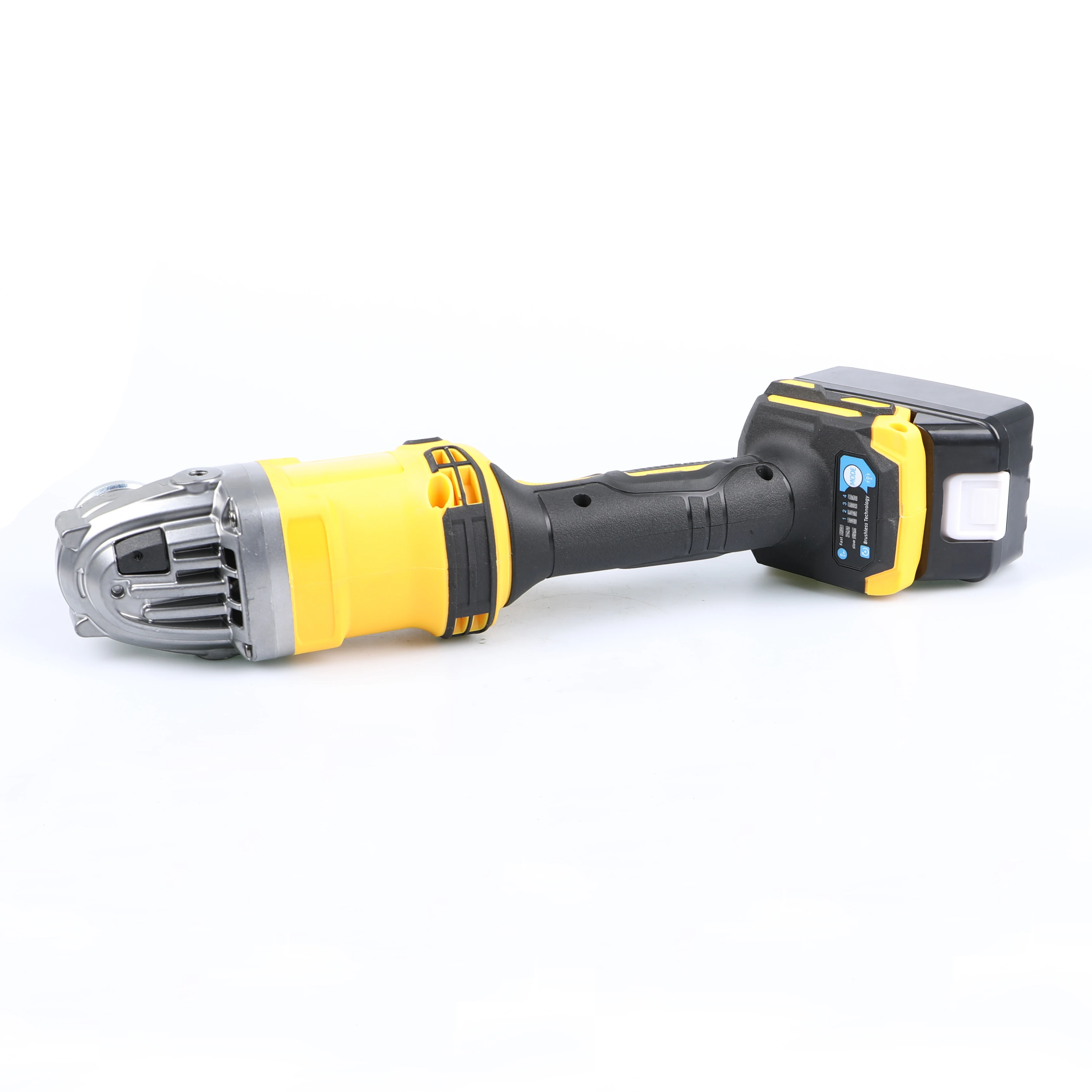Wholesale DIY Industrial 21V Rechargeable Lithium-Ion Cordless Brushless 125mm Heavy Duty Angle Grinder Adjustable Speed view 5