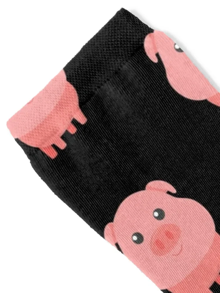 Adorable Pig Cute Baby Pig for Pig Lovers Socks Heating sock Stockings man custom sports christmass gift Socks For Men Women's