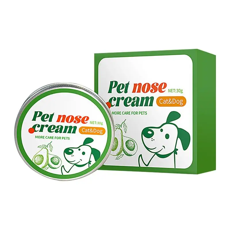 Dog Balm for Nose Natural Snout Soother 30g Nose Balm Effective Dog Balm Rapid Absorption Nose Cream for Pet Dog Puppy Cat