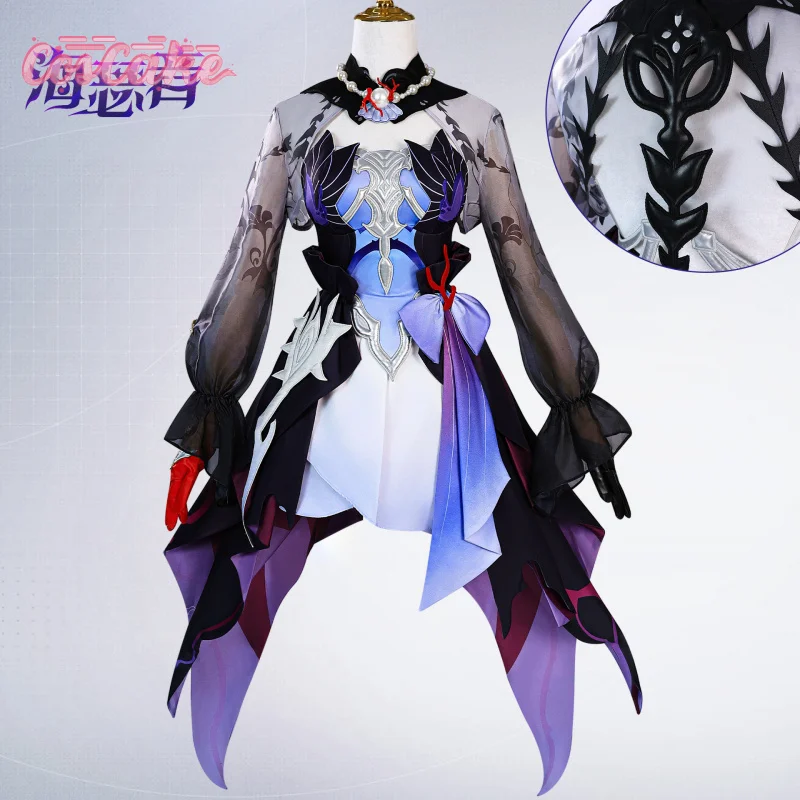 

Helektra Cosplay Costume Game Honkai：Star Rail Uniform Halloween Carnival Party Christmas Play Role Clothes Clothing for Women