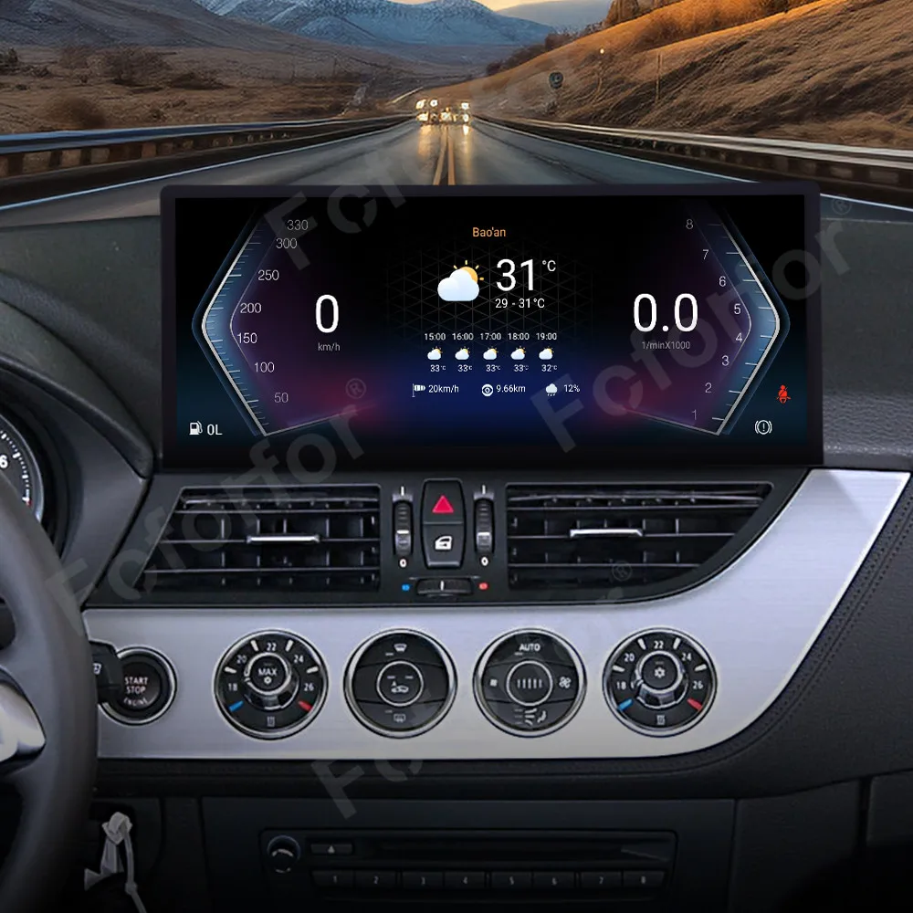 

Автомобильный медиа 12,3-дюймовый Android 13.0 12+256 ГБ для BMW Z4 E89 2009-2018 Автомобильный GPS-навигатор Мультимедийный плеер Радиолента Головный блок HD