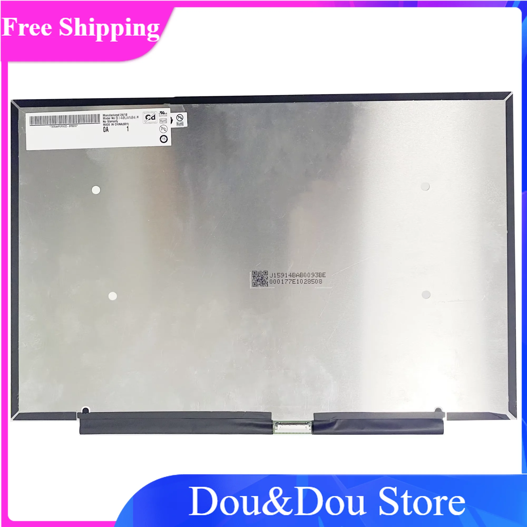 

B140UAN04.H 14.0 inch Panel Display IPS Matrix Replacement Laptop LCD Screen