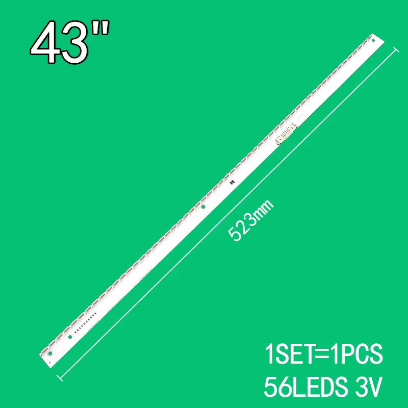 1PCS 56LEDs 3V For Samsung 43