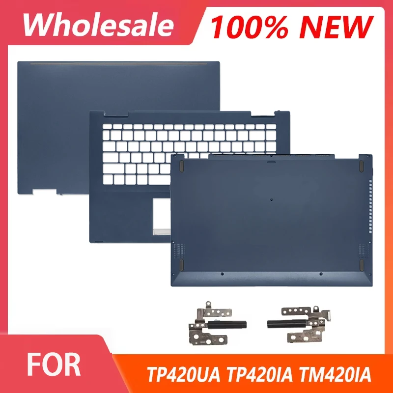 

Новинка для VivoBook Flip 14, TP420UA TP420IA TM420IA TM420UA TM420U, задняя крышка ЖК-дисплея, упор для рук, нижняя часть корпуса, петли, верхняя верхняя крышка
