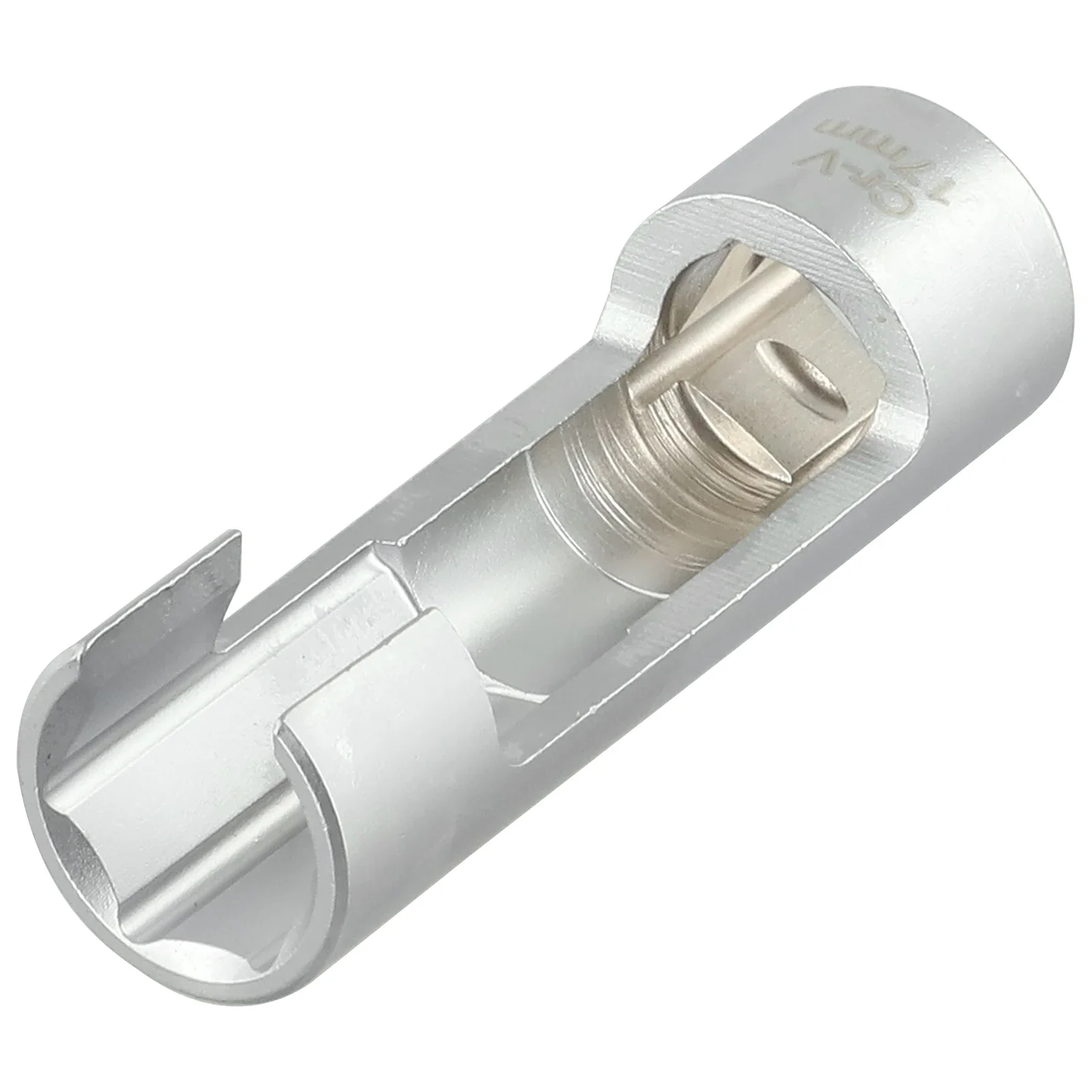 Imagem -05 - Hexagonal Abertura Remoção Tubo Manga Diesel Fuel Injector Oxigênio Sensor Wrench Metal Ferramenta Mão Hardware Acessórios 17 mm 19 mm 1pc