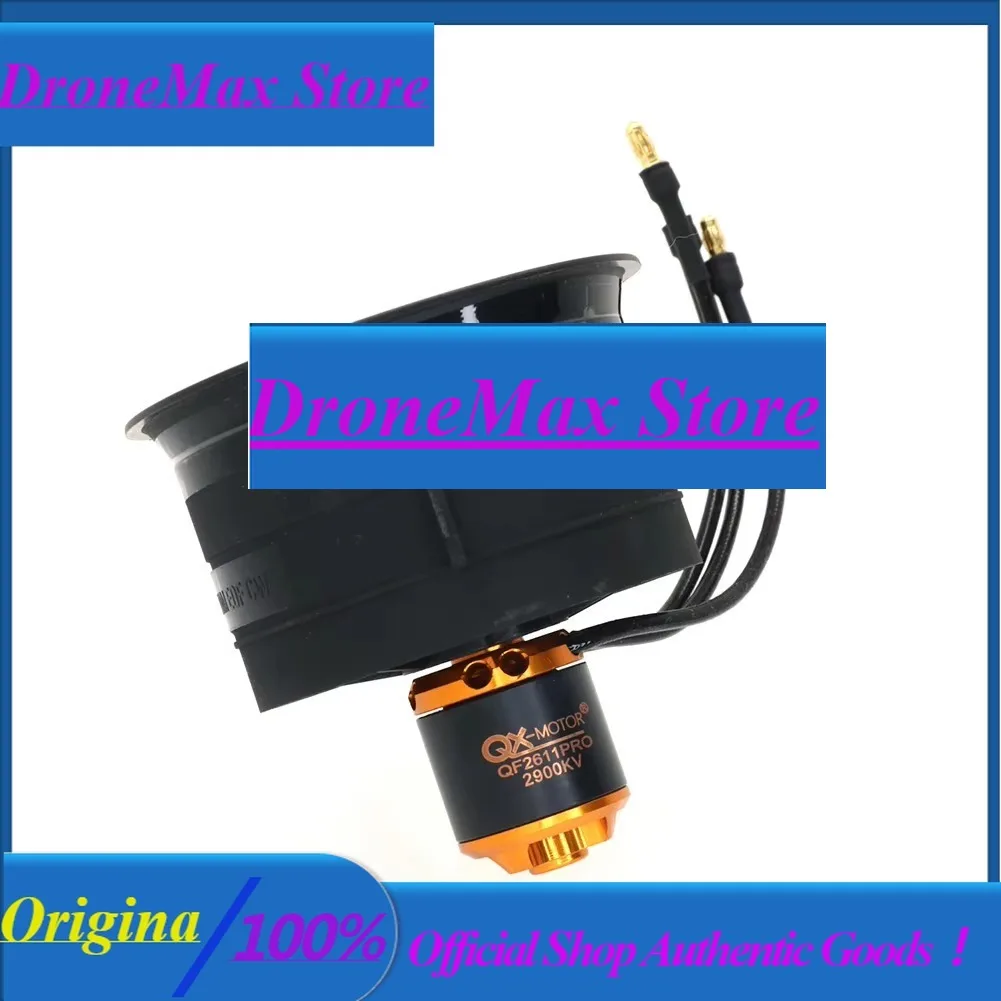 DroMaQX-MOTOR QF2611 64mm 5-Blade EDF Ducted Fan 2900KV/3200KV/4000KV CW/CCW Brushless Motor For RC Models