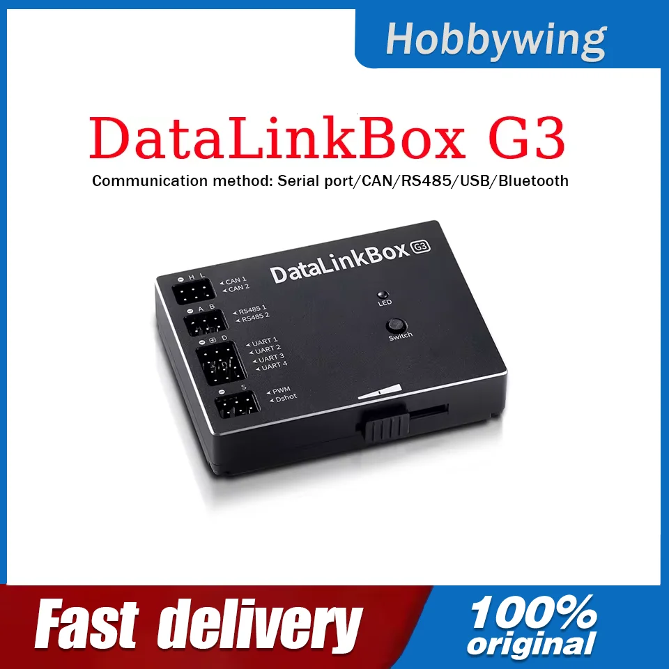 Hobbywing DataLinkBox G3 Adjusting Parameters App Bluetooth Serial Port /CAN/RS485/USB/ Bluetooth Communication Mode