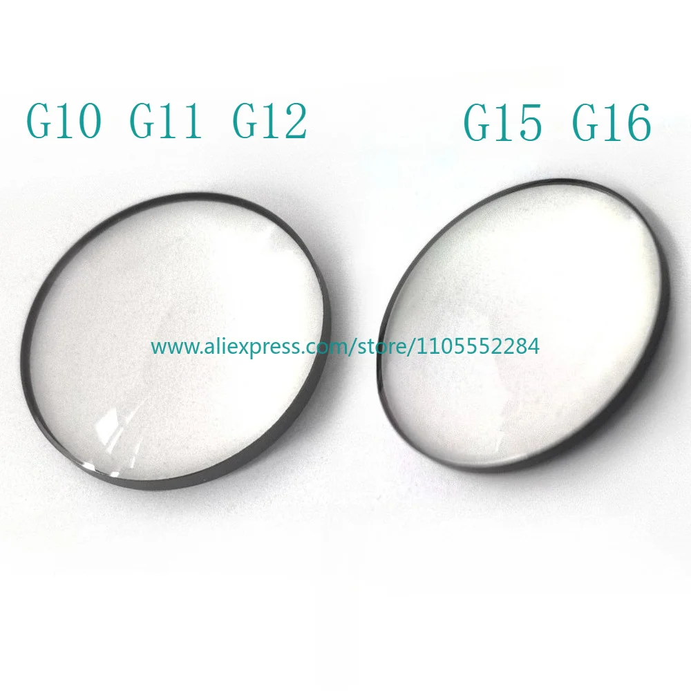 New For Canon PowerShot G10 G11 G12 G15 G16 Front First Optics Element Lens Glass Camera Repair Part - view 2