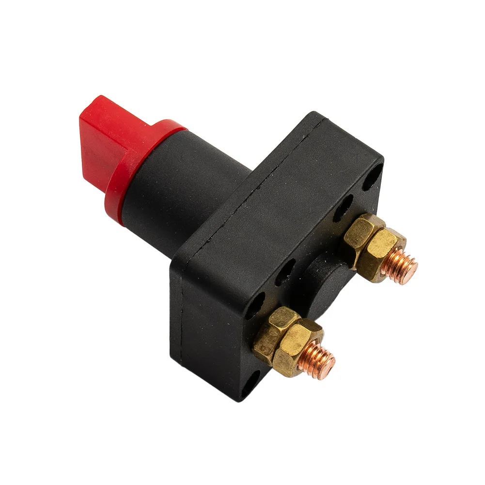 

Car Battery Disconnect Switch Cut Isolator Light weight ON-OFF Off Switch Plastic Replacement 12V Boat Durable