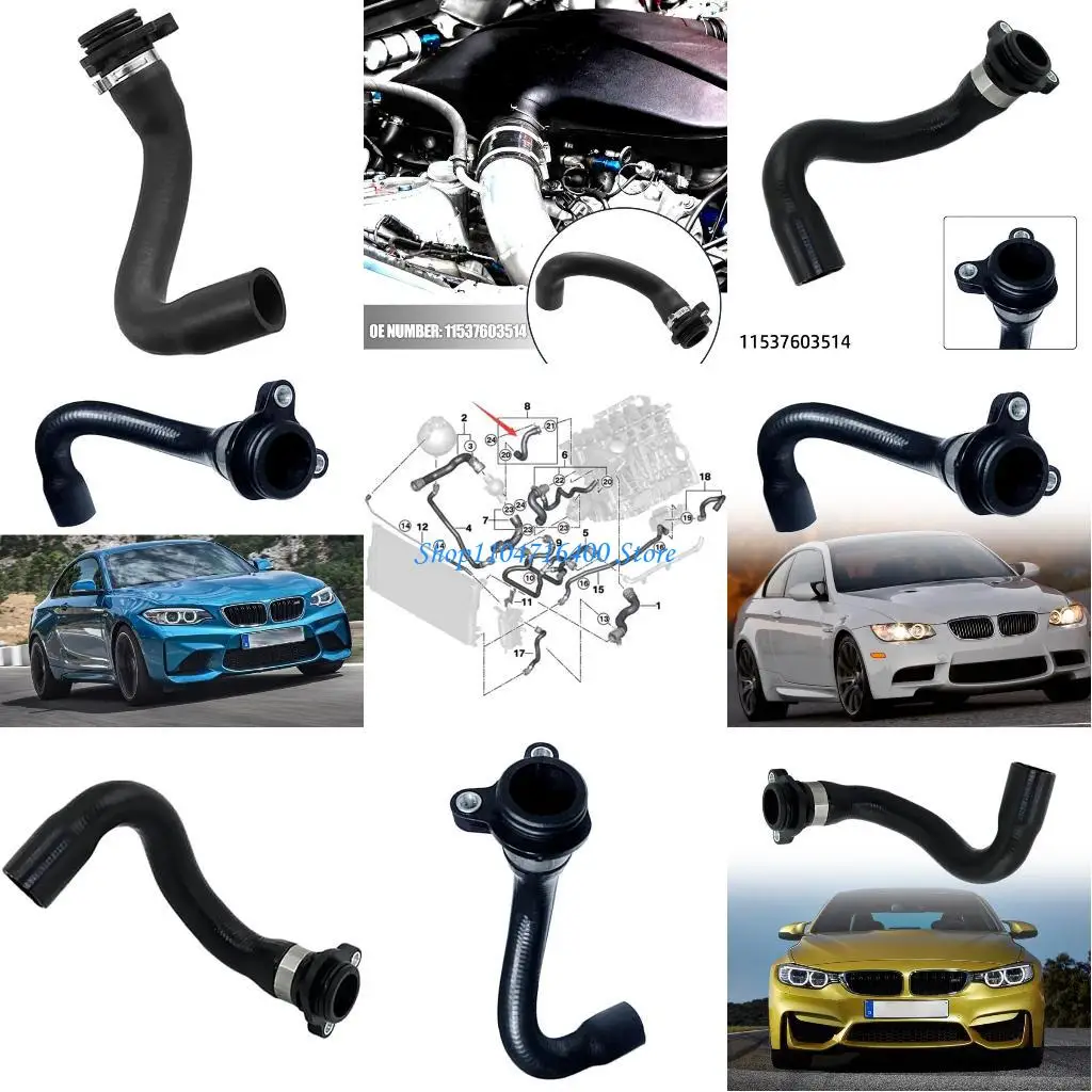 

y1gd Coolant Hose Thermo To Block for N26 N52 N54 Replacement Coolant Water Pipe Line