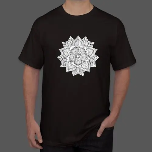 Mandala Meditation Spiritual Mantra Buddhism T-Shirt S-5XL