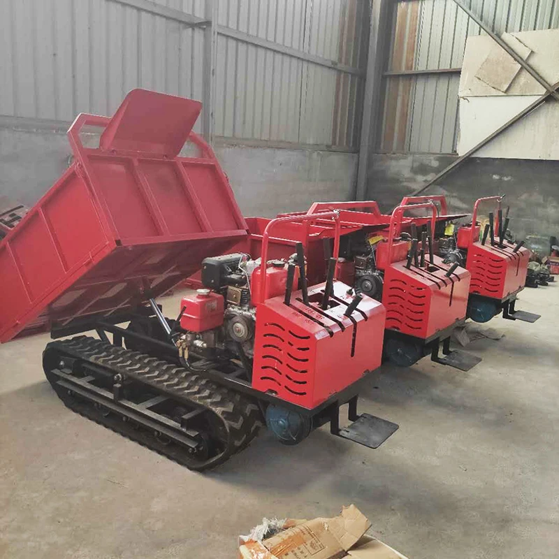 2025年中国製パワーウォーキングクローラー式農場果樹園ダンプトラック