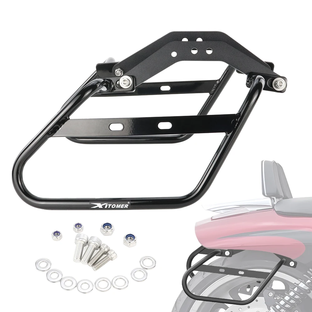 

Для Harley Davidson V-ROD 2012 2013 2014 2015 2016 2017, мотоциклетная седельная сумка, опорные кронштейны, багажники, боковые багажники