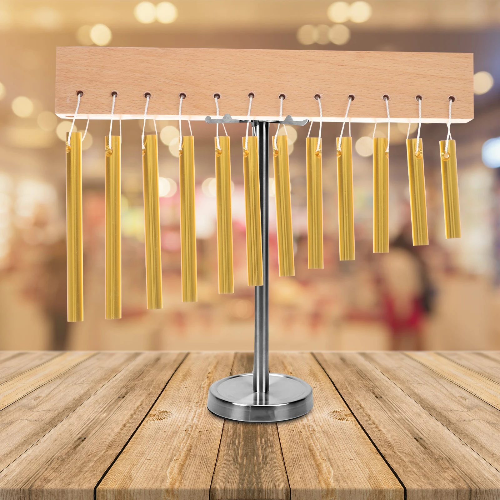 

1Set Beautifully Crafted Metal Wind Chime Percussion Education Toy For Children's Entertainment