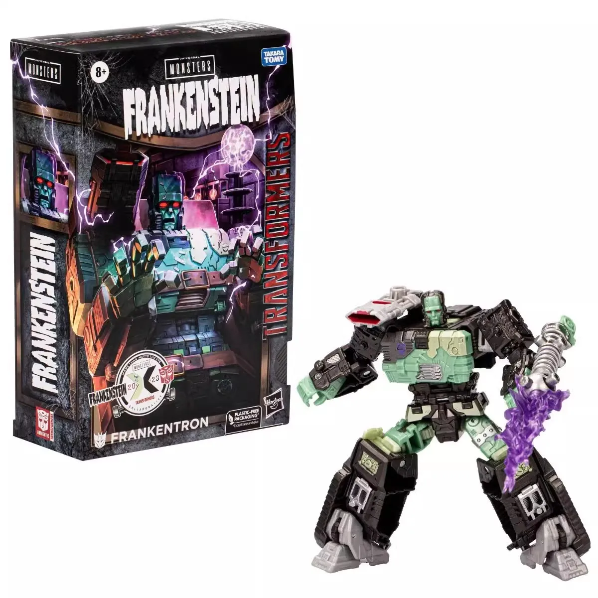 Hasbro-figura de acción Original de Transformers Plan F, comarca, fotos universales, modelo de Frankenstein, juguete, regalos de Hobby, 14cm, en Stock