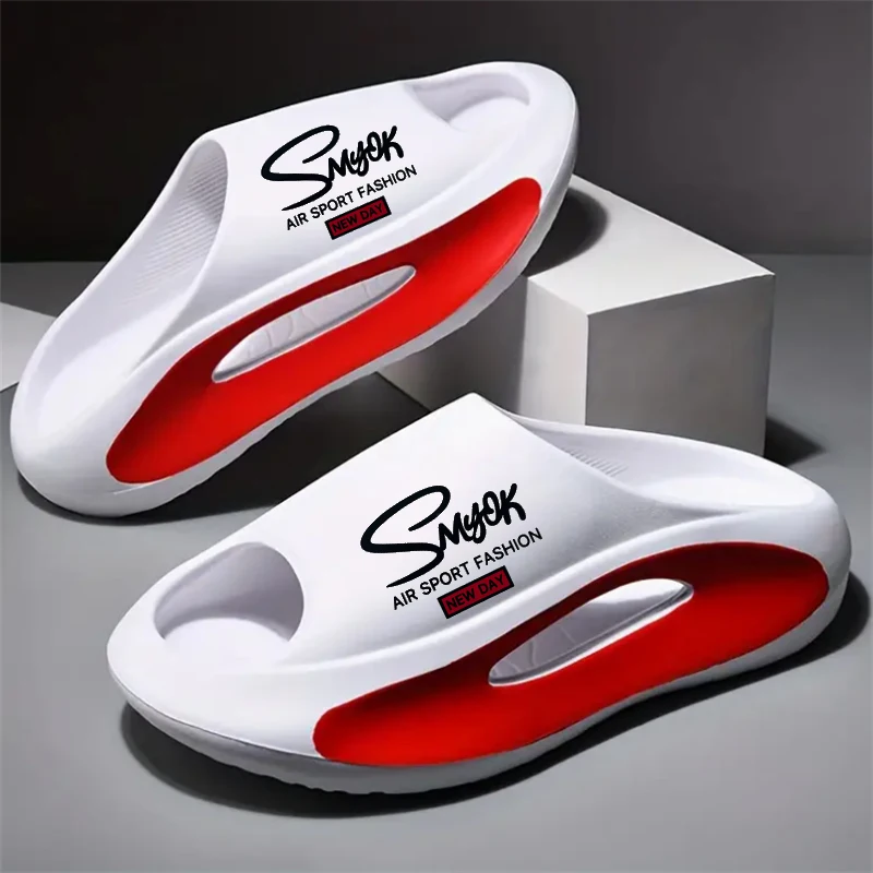 

Мужские тапочки из ЭВА, нескользящие шлепанцы, модные тапочки, удобные мужские шлепанцы, летние сандалии, домашние тапочки, большие размеры