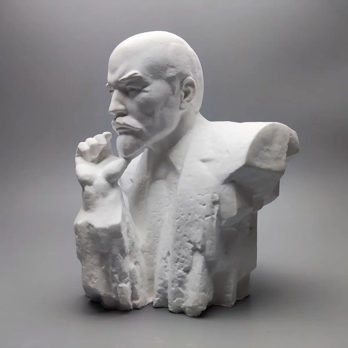 Great mentor Lenin plaster head plaster statue teaching aids art sketch decorative art statue sculpture ornaments model props