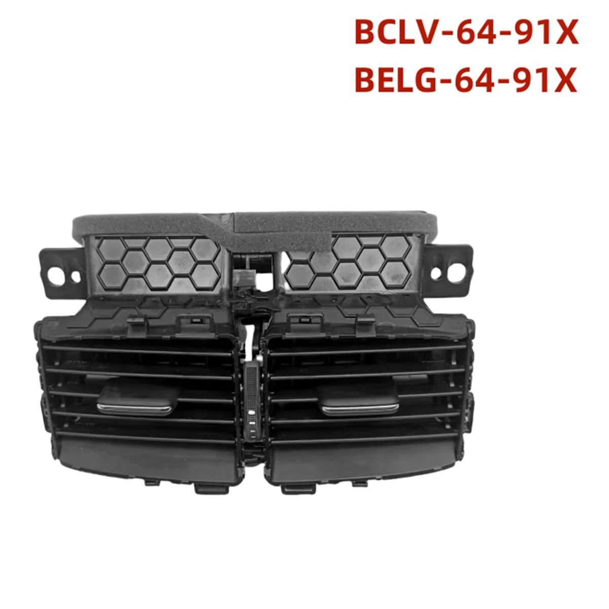 Car Console Rear Outlet Grille BELG-64-91X BCLV-64-91X for Mazda 3 CX-30 2020-2023 A/C Air Vent Louver BELG6491X