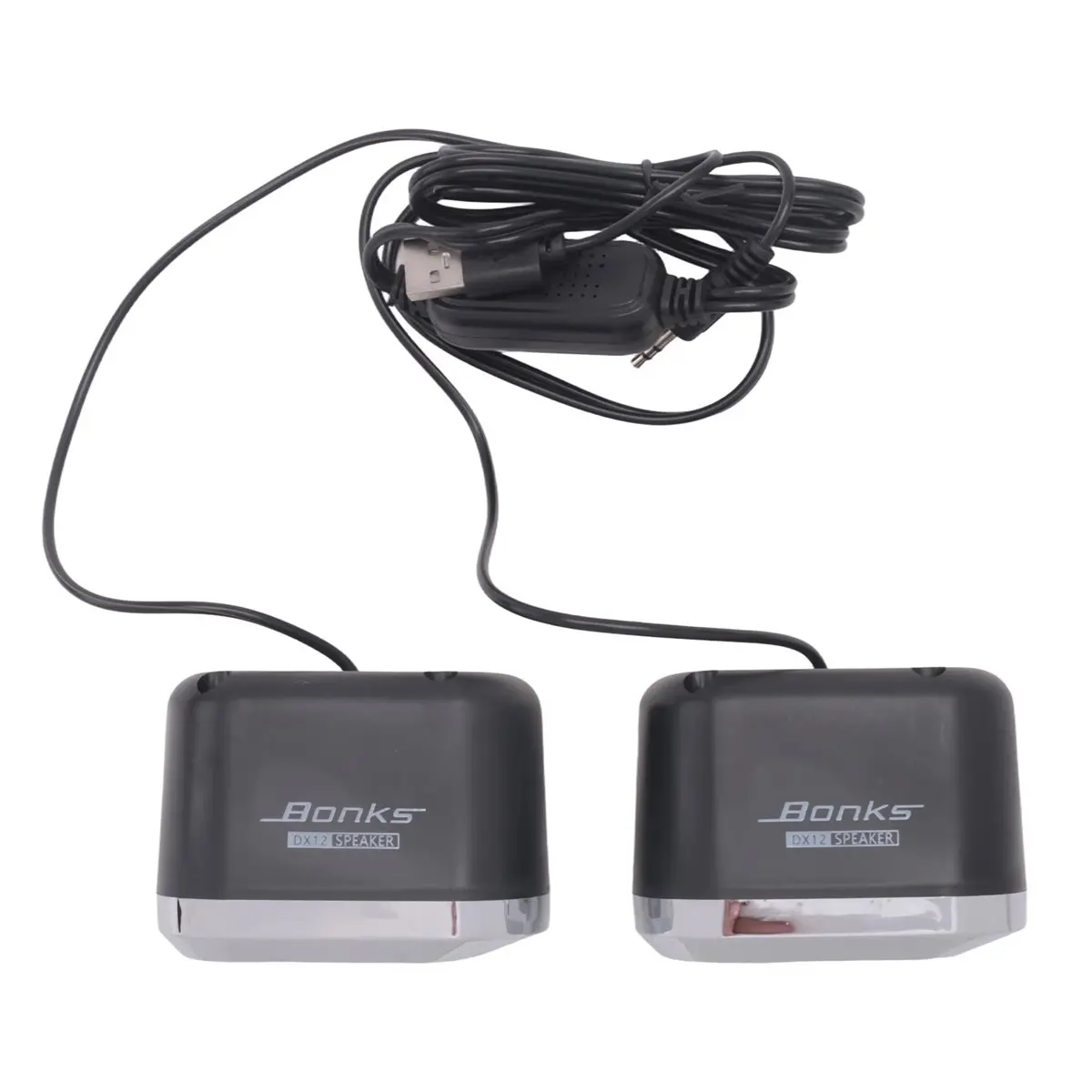 A003  High Power Full Range Stereo Subwoofer PC Speaker Portable Music DJ USB Computer Speakers for Laptop Phone TV
