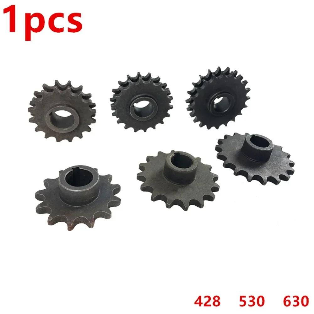 For Electric Tricycle Motor Sprocket 530 Single Row Motor Gear 14 Teeth Electric Car Accessories, Black Gear ATV Tool