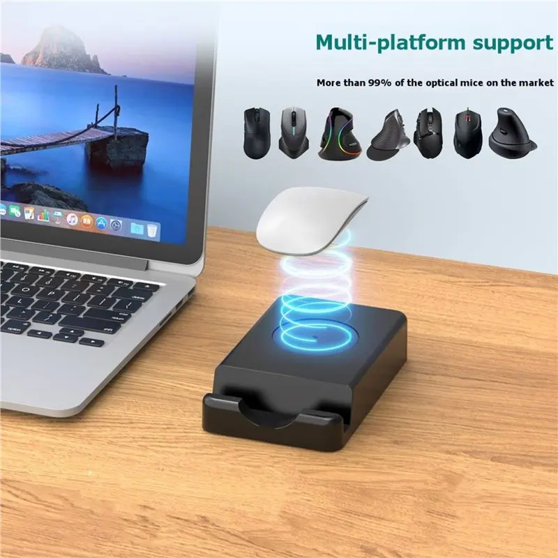 A23F-Virtual Mouse Mover Prevent Computer Screen Lock And Hibernation USB - A Gaming Essential (Mouse Jiggler)